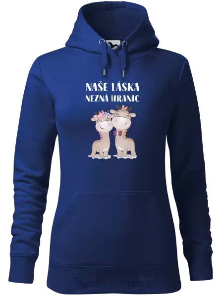 Dámská mikina Naše láska nezná hranic