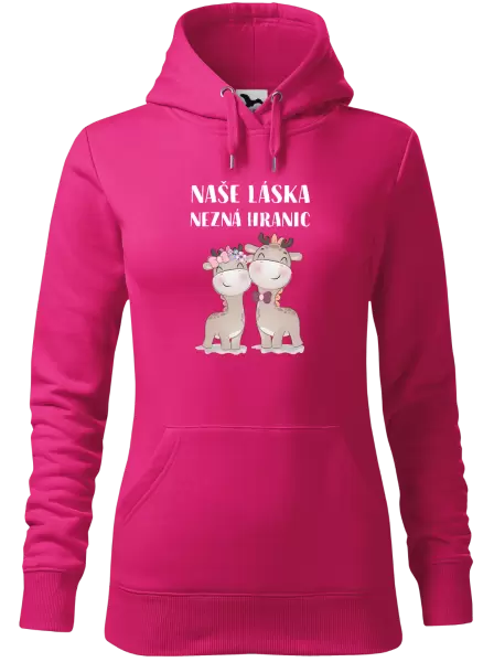 Dámská mikina Naše láska nezná hranic