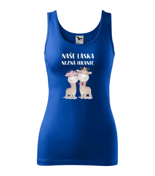 Dámské tílko Naše láska nezná hranic