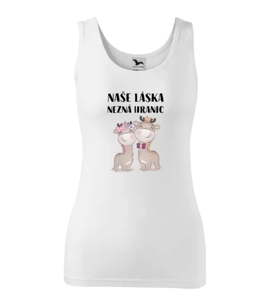 Dámské tílko Naše láska nezná hranic