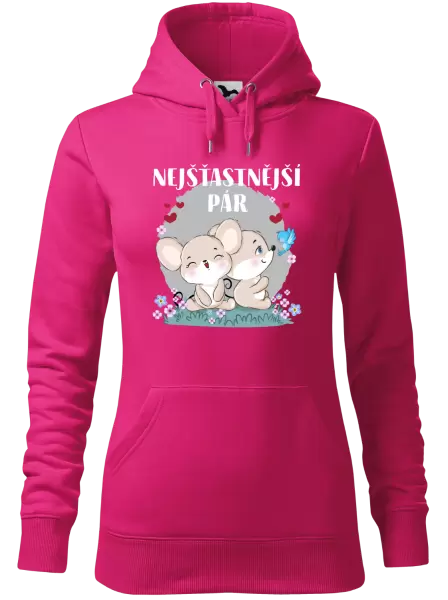 Dámská mikina Nejšťastnější pár