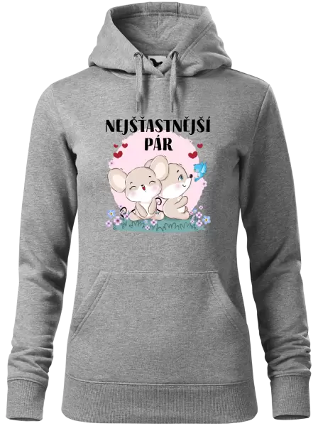 Dámská mikina Nejšťastnější pár