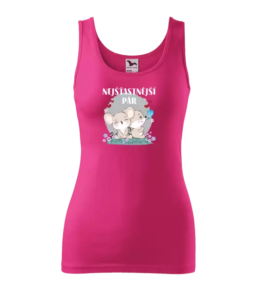 Dámské tílko Nejšťastnější pár