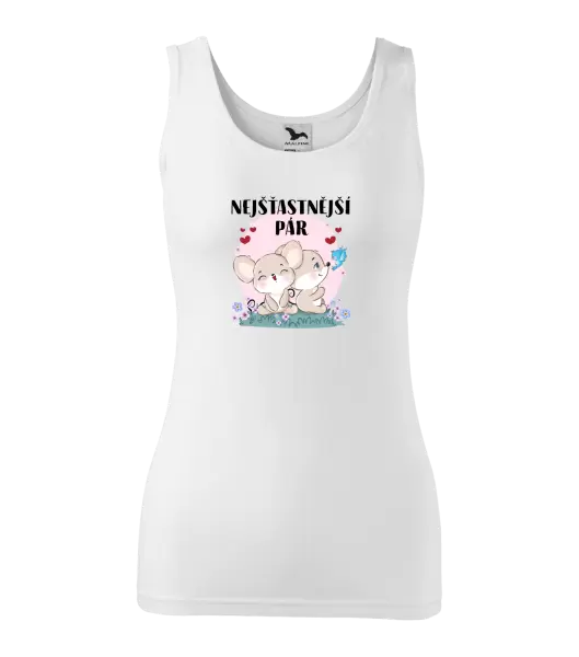 Dámské tílko Nejšťastnější pár