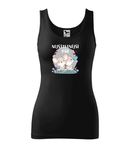 Dámské tílko Nejšťastnější pár
