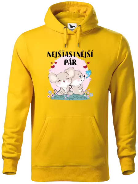 Pánská mikina Nejšťastnější pár