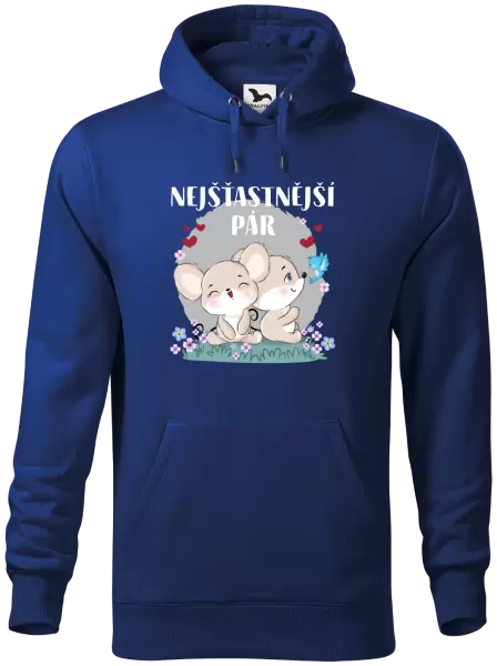Pánská mikina Nejšťastnější pár