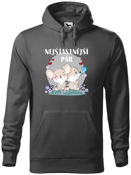 Pánská mikina Nejšťastnější pár