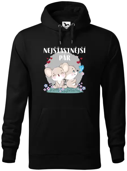 Pánská mikina Nejšťastnější pár