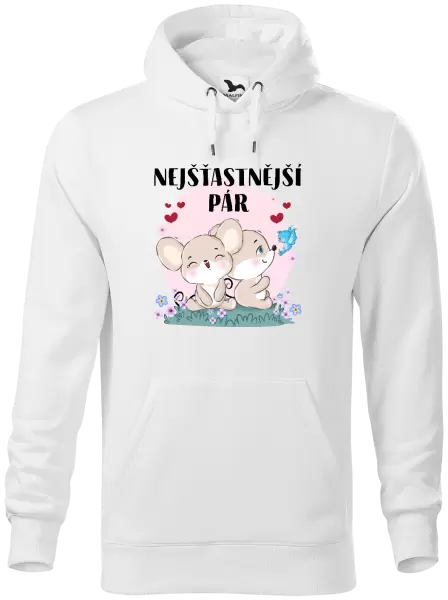 Pánská mikina Nejšťastnější pár