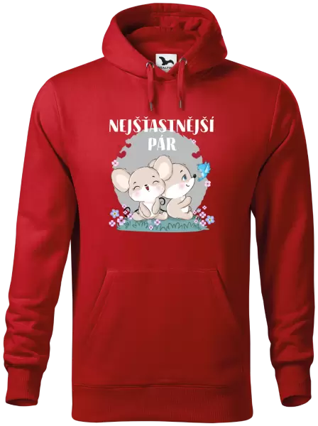 Pánská mikina Nejšťastnější pár