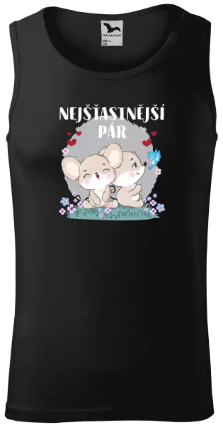 Pánské tílko Nejšťastnější pár