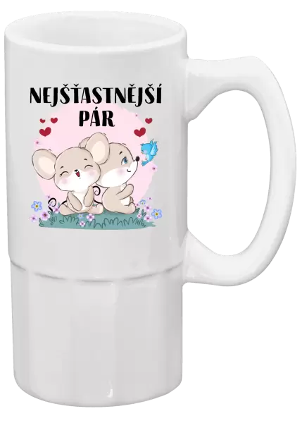 Půllitr Nejšťastnější pár