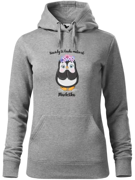 Dámská mikina Navždy tě budu milovat