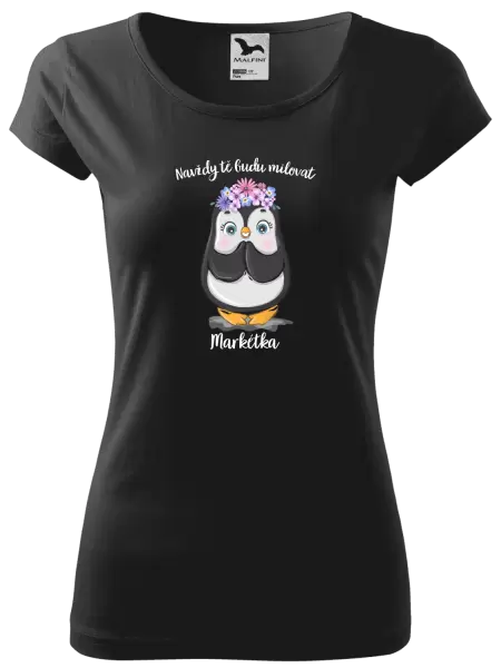 Dámské tričko Navždy tě budu milovat