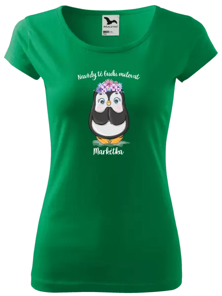 Dámské tričko Navždy tě budu milovat