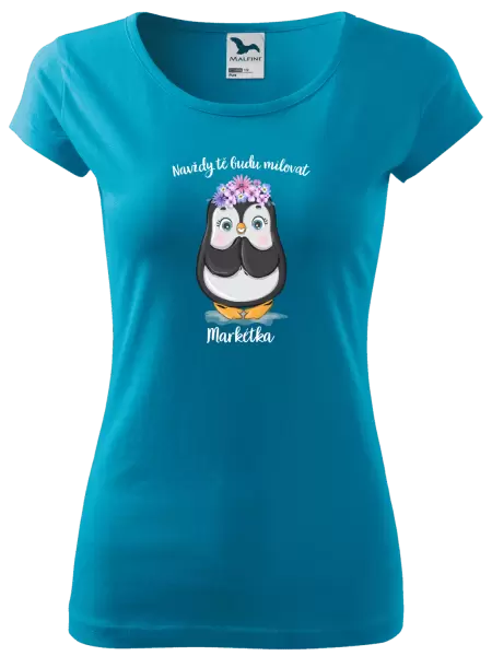 Dámské tričko Navždy tě budu milovat