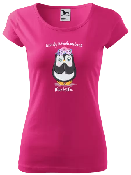 Dámské tričko Navždy tě budu milovat