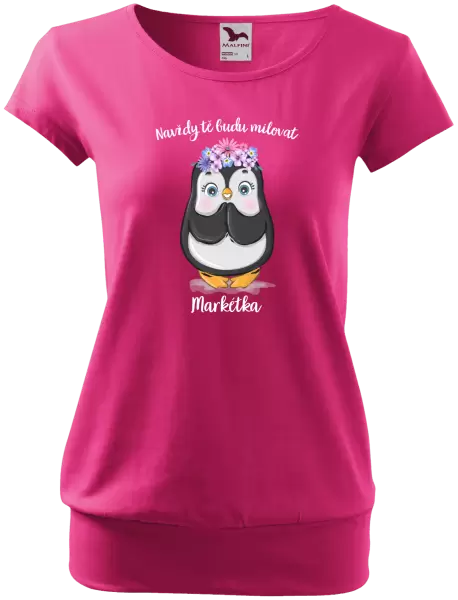 Dámské tričko Navždy tě budu milovat