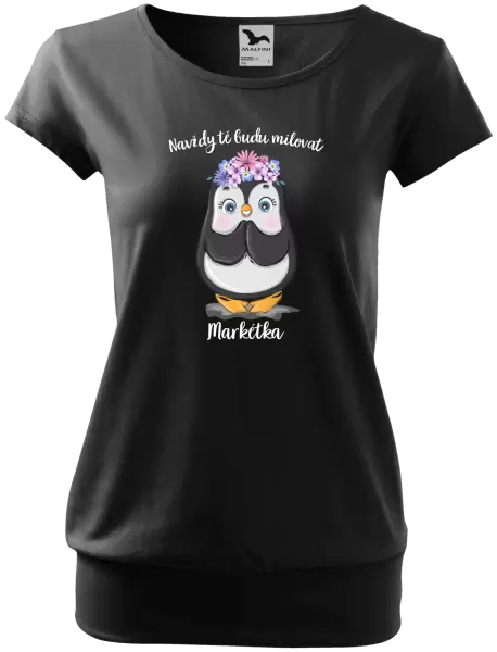 Dámské tričko Navždy tě budu milovat