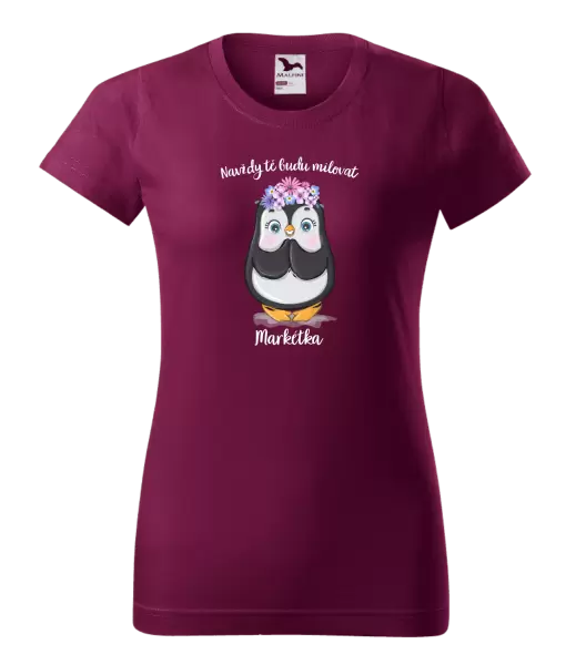 Dámské tričko Navždy tě budu milovat