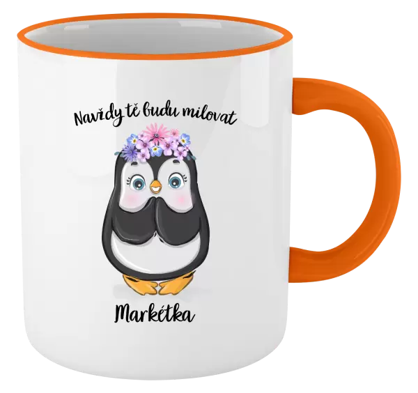 Hrnek Navždy tě budu milovat