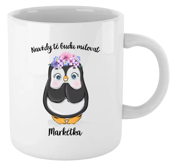 Hrnek Navždy tě budu milovat