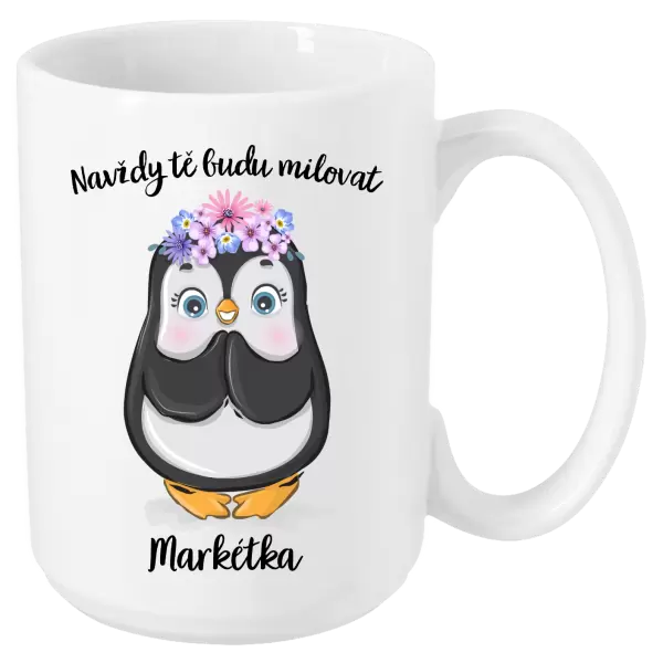 Hrnek Navždy tě budu milovat