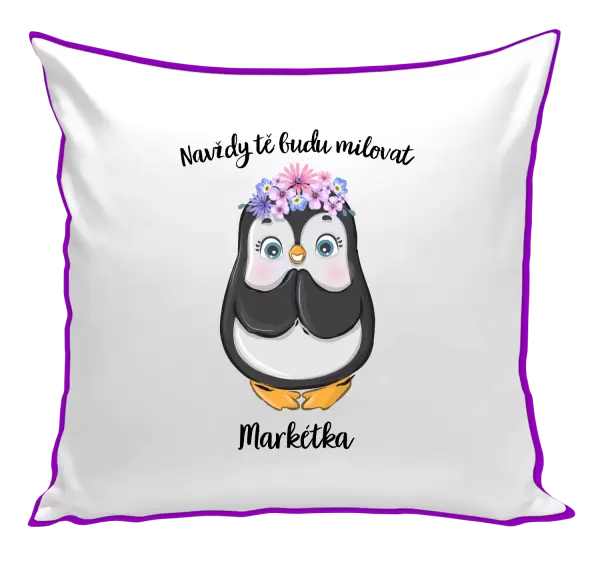 Polštář Navždy tě budu milovat