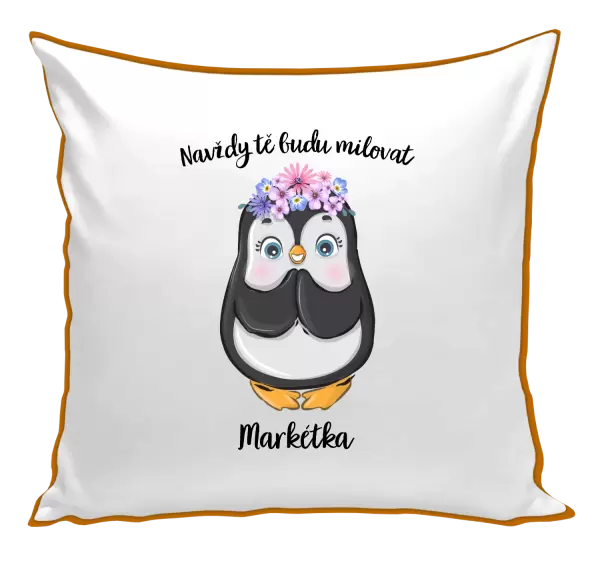 Polštář Navždy tě budu milovat