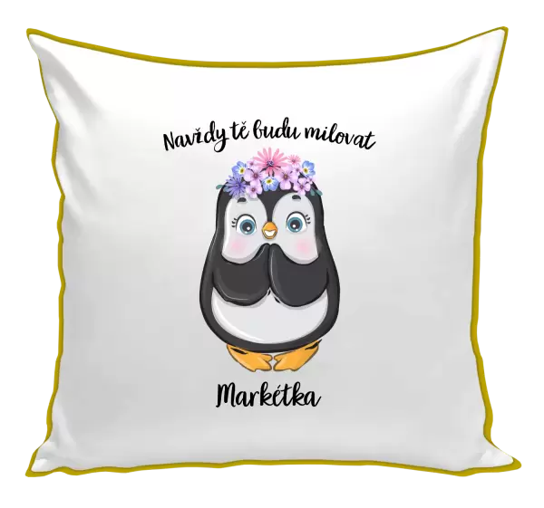 Polštář Navždy tě budu milovat