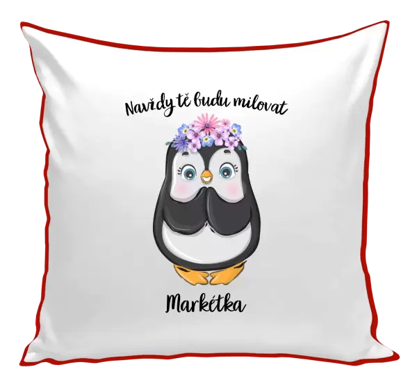 Polštář Navždy tě budu milovat