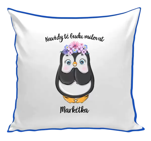 Polštář Navždy tě budu milovat
