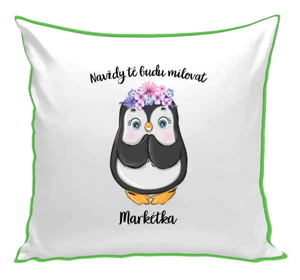 Polštář Navždy tě budu milovat