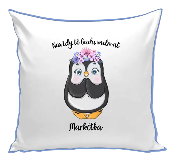 Polštář Navždy tě budu milovat