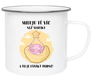 Plecháček Miluju tě víc než šlofíky