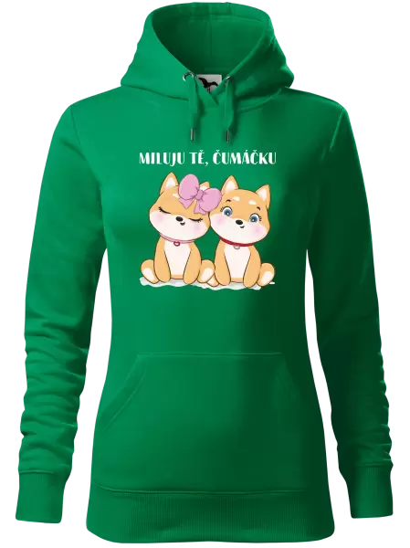 Dámská mikina Miluju tě, čumáčku