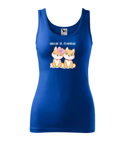 Dámské tílko Miluju tě, čumáčku