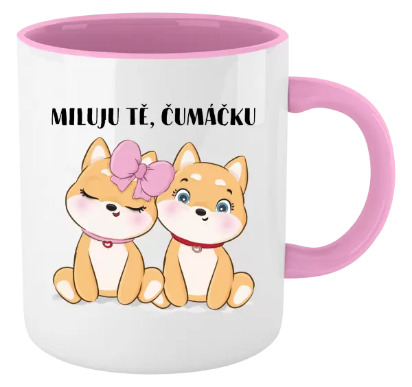 Hrnek Miluju tě, čumáčku