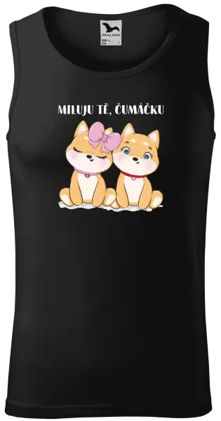 Pánské tílko Miluju tě, čumáčku