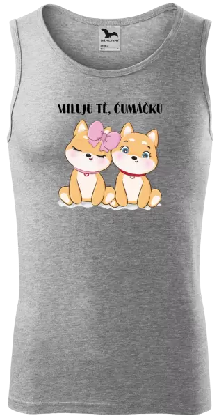 Pánské tílko Miluju tě, čumáčku