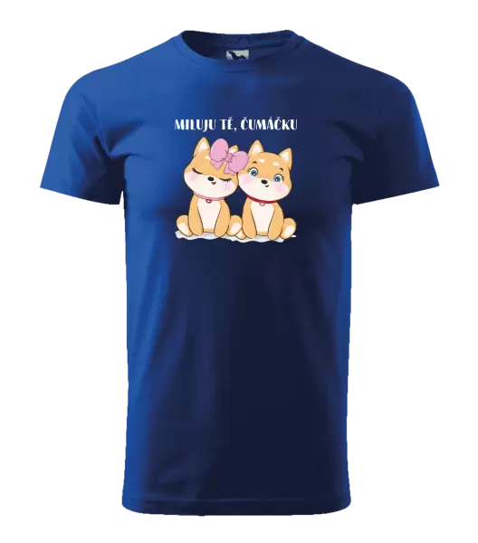 Pánské tričko Miluju tě, čumáčku