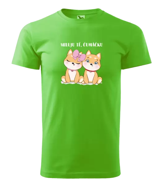 Pánské tričko Miluju tě, čumáčku