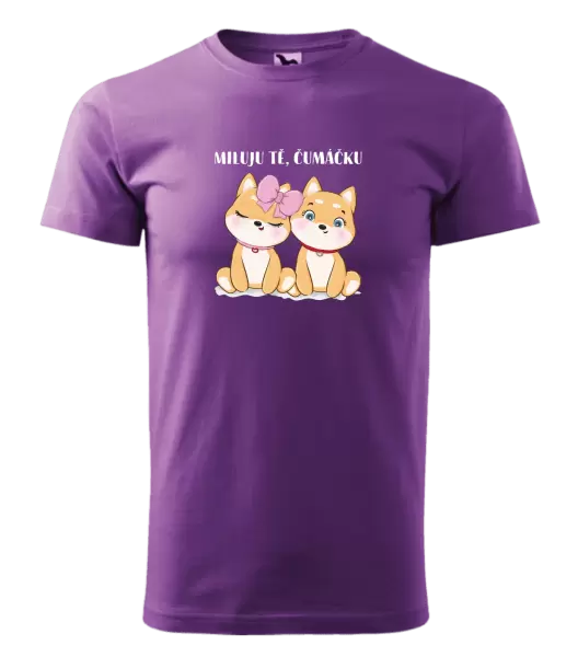 Pánské tričko Miluju tě, čumáčku