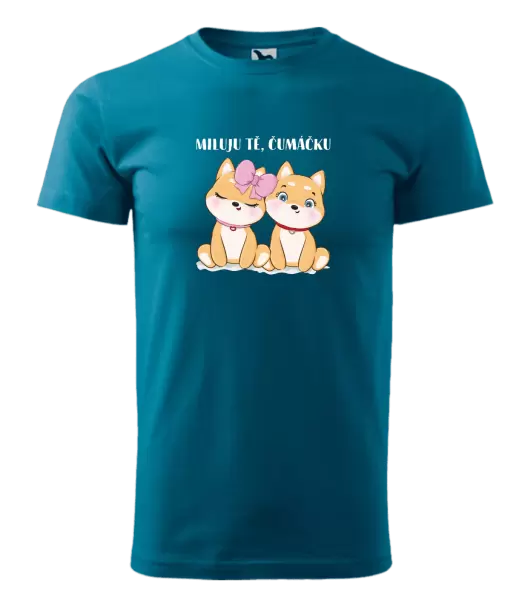 Pánské tričko Miluju tě, čumáčku