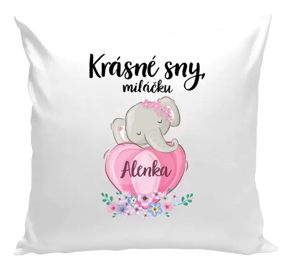 Polštář Krásné sny, miláčku