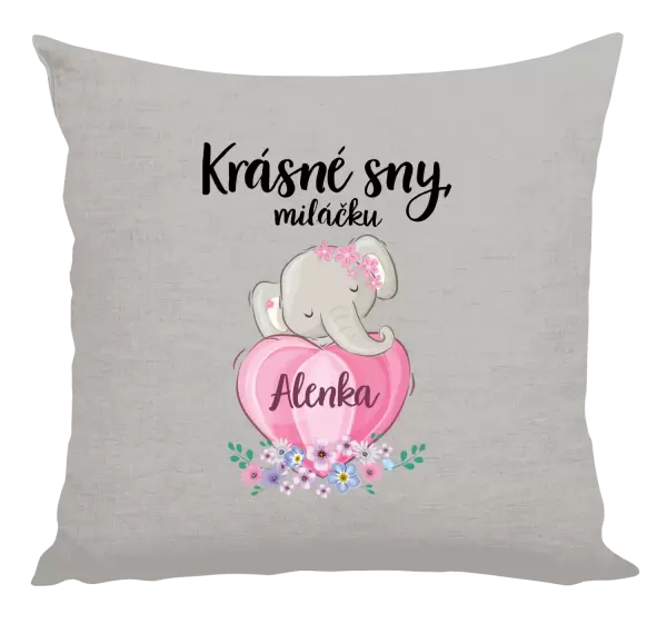 Polštář Krásné sny, miláčku
