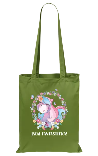 Látková taška Jsem fantastická