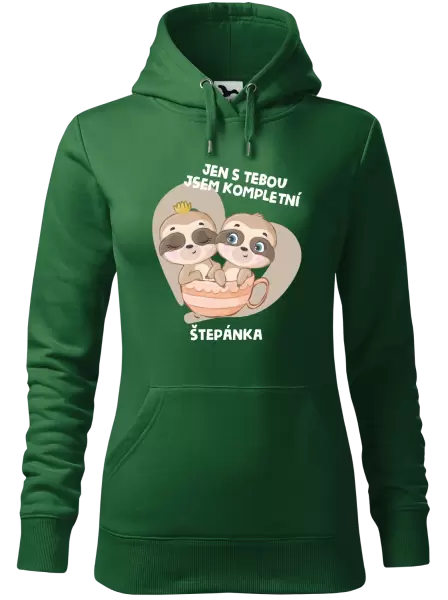 Dámská mikina Jen s tebou jsem kompletní
