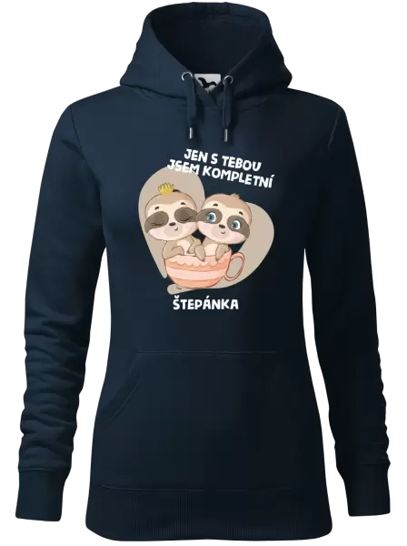 Dámská mikina Jen s tebou jsem kompletní